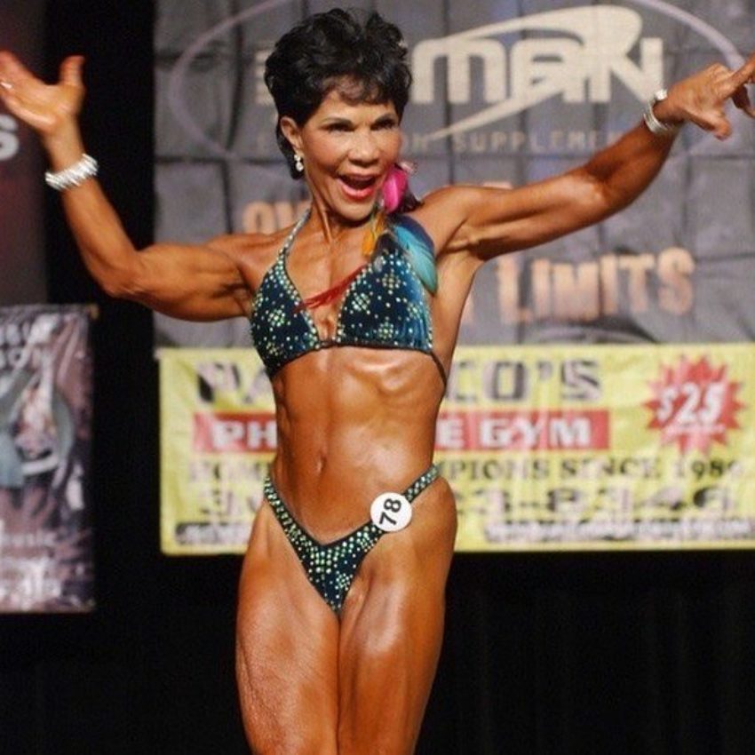 73 year old Grandma is used to winning – not the lottery – bodybuilding Championships