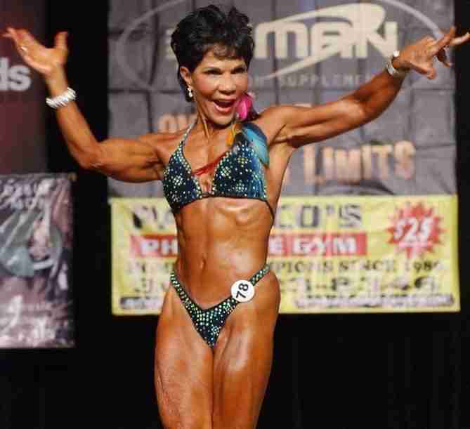 You are currently viewing 73 year old Grandma is used to winning – not the lottery – bodybuilding Championships